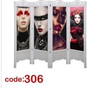 پاراوان پارتیشن طرح آرایشگاهی کد 306